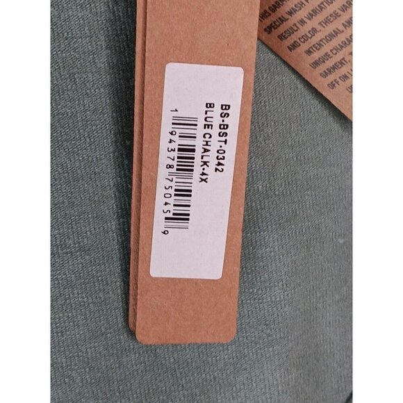 NWT Skims Outdoor Basics Tank Bodysuit SZ 4X in Blue Chalk - Picture 7 of 7